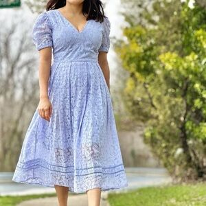 Kensie lace midi dress